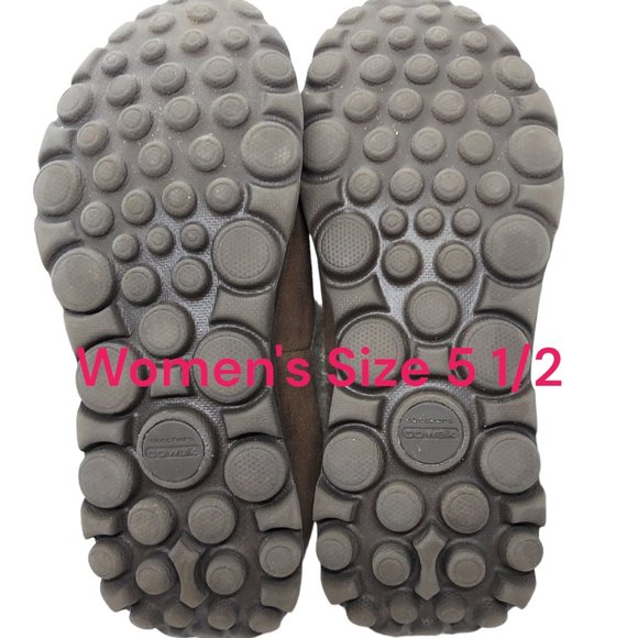 Skechers Memory Form Fit Slip-On Loafer Brown Suede Faux Fur Lined Women's 5.5 - Picture 7 of 8